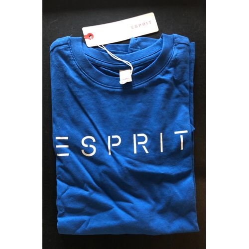 Esprit - Tee-Shirt - Royal Blue - Taille : 128/134 Cm ( 8 - 9 Years)