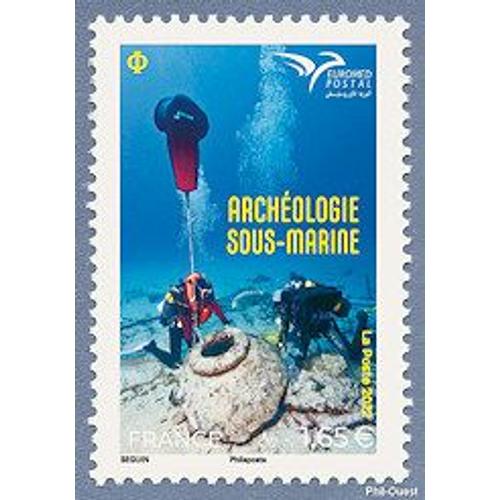 Euromed Postal Réseau Postal Euro-Méditerranéen : Archéologie Sous Marine Année 2022 N° 5613 Yvert Et Tellier Luxe