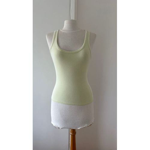Debardeur Vintage Vert D'eau 90s / Water Green Tank Top
