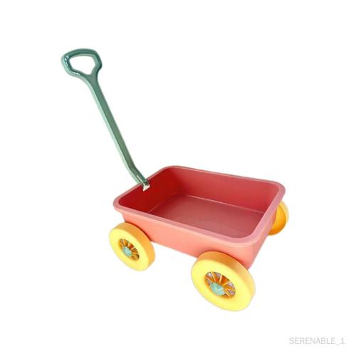 Jouet De Plage Portable, Jouet De Maintien Multifonction, Chariot De Jeu Rose