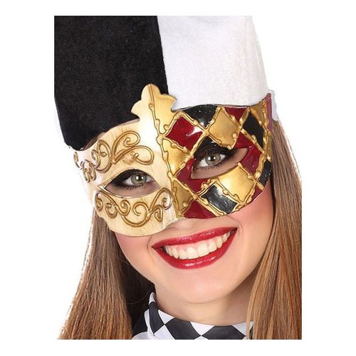 Masque Vénitienne Avec Des Losanges