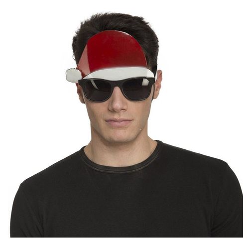 Lunettes De P?Re No?L Avec Casquette (Taille Unique)