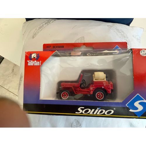 Solido 1/43 - Jeep Devidoir Sapeurs Pompiers