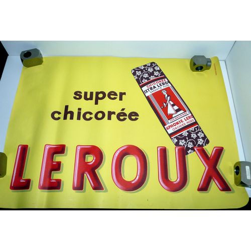 Affiche Originale Chicorée Leroux