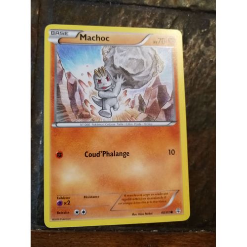 Carte Pokemon Machoc