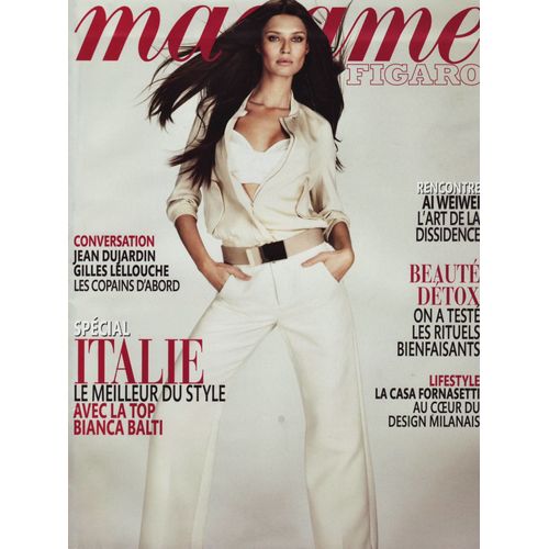 Madame Figaro / 17-02-2012 N°21009 : Bianca Balti (13p) - Ai Weiwei (4p) - Valentino (4p)