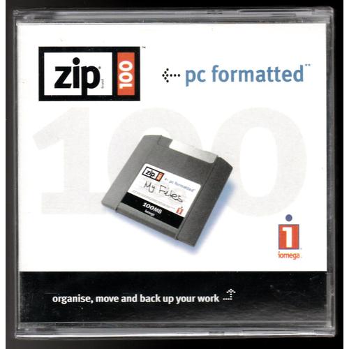 Disquette Iomega Zip 100 MB
