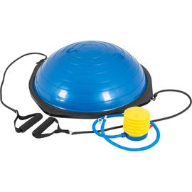 ISE Balance Trainer, Coussin d'équilibre Demi-Ballon d'Entraînement avec  Câbles de Resistance