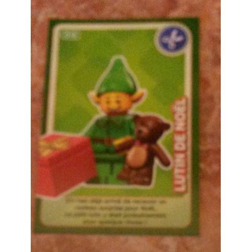 Carte Auchan Lego 2018. Lutin De Noël 018