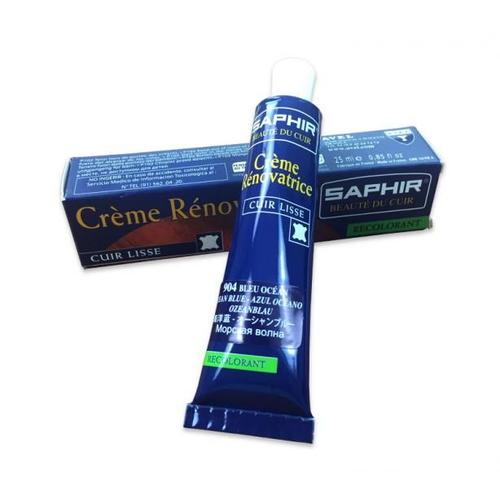 Cirage Crème Rénovatrice SAPHIR Tube 25 ml ARGENT Métallisé 24 RAL 9006