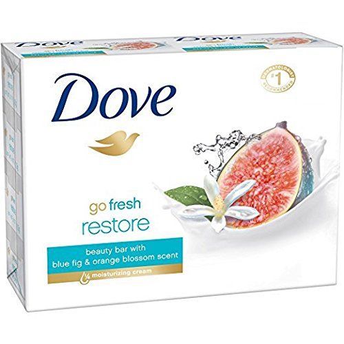 Dove Go Fresh Restore Beauty Bar Soap 100 Gr (Pack Of 12) 