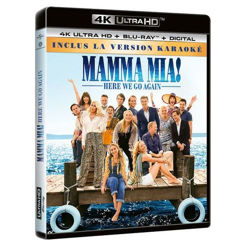 Mamma Mia ! Here We Go Again - 4k Ultra Hd + Blu-Ray + Digital