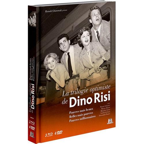 Trilogie Optimiste De Dino Risi : Pauvres Mais Beaux + Belles Mais Pauvres + Pauvres Millionnaires - Blu-Ray