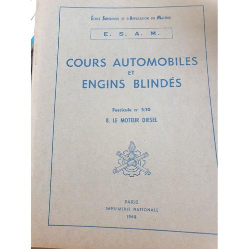 Cours Automobiles Et Engins Blindes