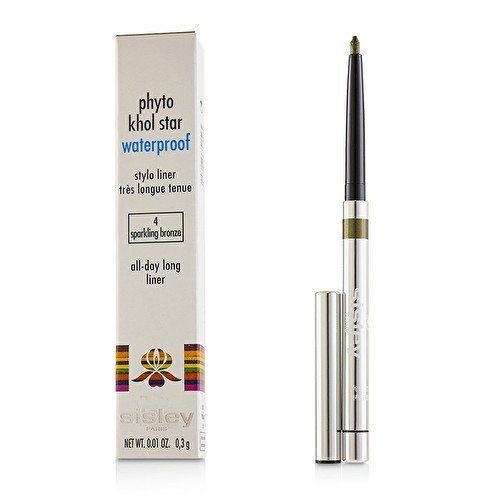 Sisley Sisley Phyto-Khol Star Waterproof Eye Pencil, No.4 Sparkling Bronze, 0.1 Ounce 