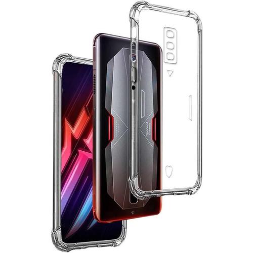 Coque Anti Shock Pour Nubia Red Magic 6s Pro Tpu Transparent En Silicone Antichoc