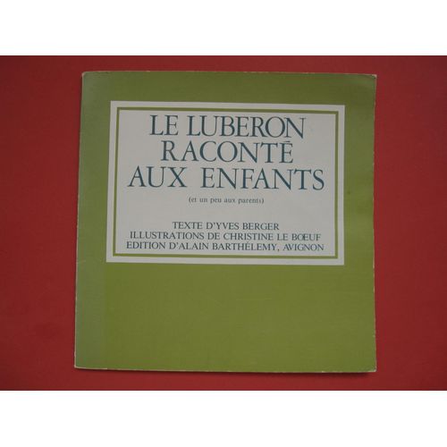 Le Luberon Raconte Aux Enfants