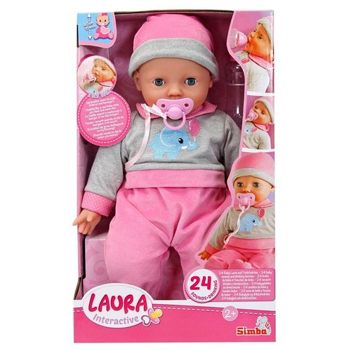 Simba Toys 105140066 Laura Poupée Interactive