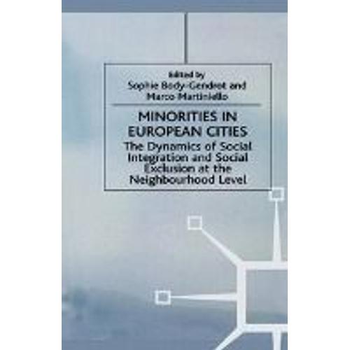 Minorities In European Cities
