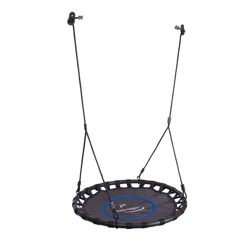 Hudora 72163 Hudora Balançoire Nid - Noir-Bleu