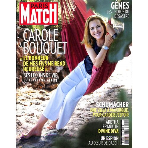 Paris Match N°3615 - Carole Bouquet