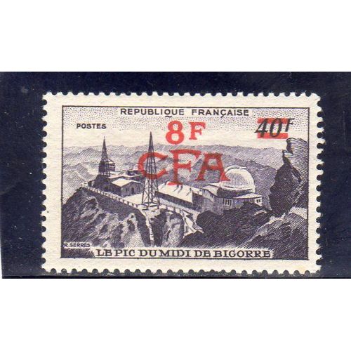 Timbre-Poste De La Réunion (Pic Du Midi De Bigorre)