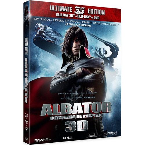 Albator, Corsaire De L'espace - Édition Ultimate - Blu-Ray 3d + Blu-Ray + Dvd