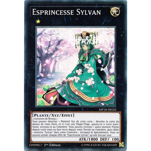 Yu-Gi-Oh! - Mp18-Fr026 - Esprincesse Sylvan - Super Rare