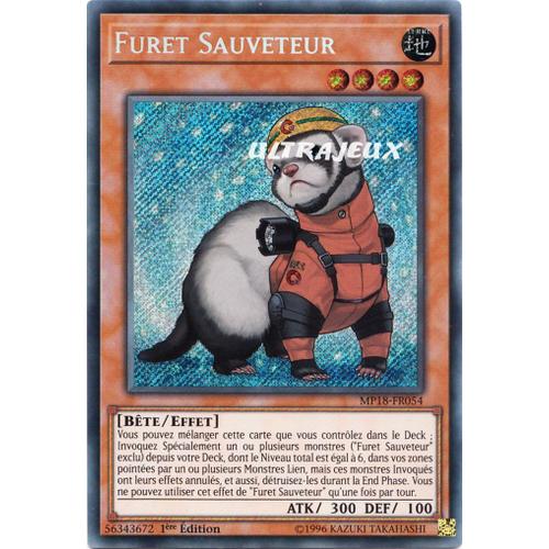 Yu-Gi-Oh! - Mp18-Fr054 - Furet Sauveteur - Secret Rare