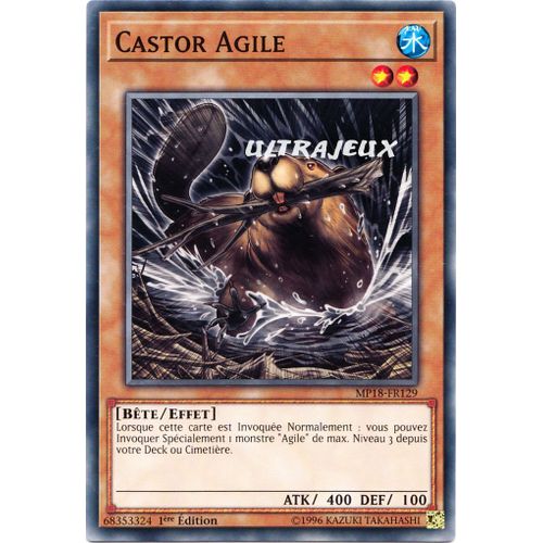 Yu-Gi-Oh! - Mp18-Fr129 - Castor Agile - Commune