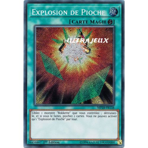 Yu-Gi-Oh! - Mp18-Fr138 - Explosion De Pioche - Secret Rare