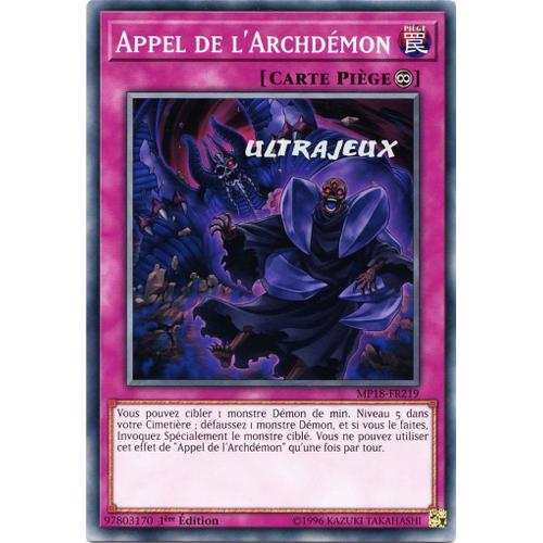 Yu-Gi-Oh! - Mp18-Fr219 - Appel De L'archdémon - Commune