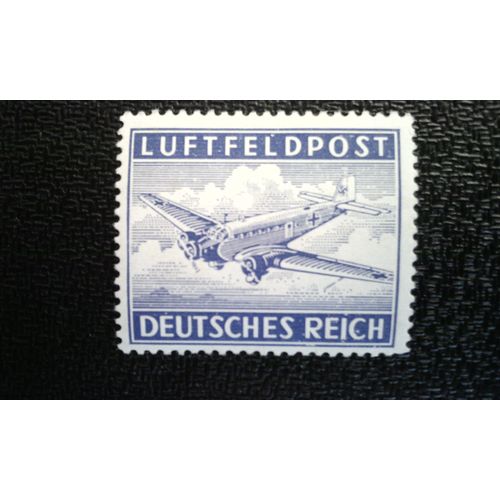 Timbre Allemagne - Deutsches Reich Yt Fm 1 Courriers Militaires Junkers Ju 52 1942