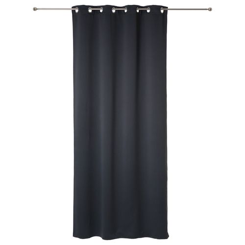 2 Rideaux Occultant - 240 X 135 Cm. - Gris Foncé