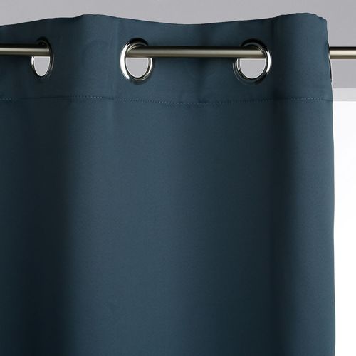 2 Rideaux Occultant - 240 X 135 Cm. - Gris Orage