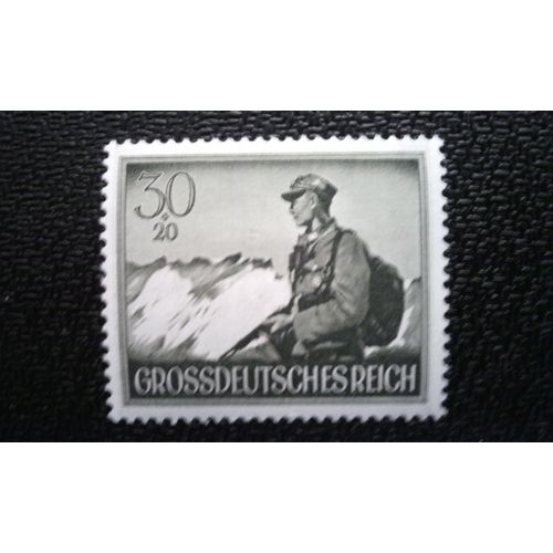 Timbre Allemagne - Deutsches Reich Yt 803 Journée Des Forces Armées: Journée De Commémoration Des Héros 1944
