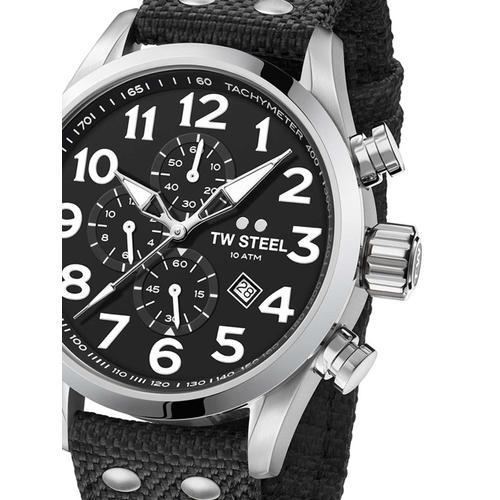 Homme Tw Steel Volante Chronographe 45mm Montre Vs3