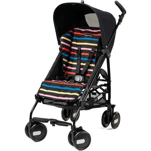 Poussette Peg Perego Pliko Mini Alu Léger Noir Néon - Collection 2018