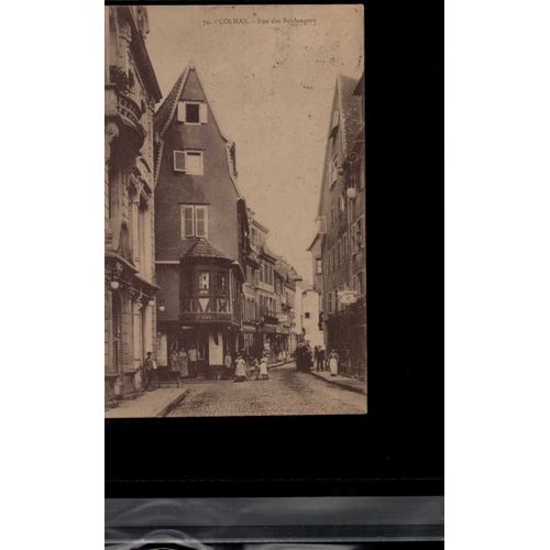 Carte Postale Colmar - Rue Des Boulangers En L'état Sur Les Photos