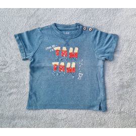 T-Shirt Bleu Creeks 6 Mois, Très Bon État
