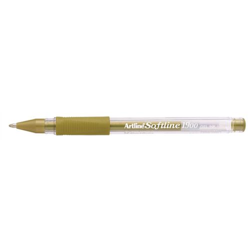 Carpentras Sign Stylo-Bille Encre Gel "Softline 1900" Pointe 1 Mm Or
