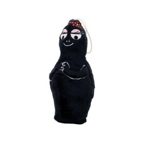 Peluche Geante Barbamama 60 Cm - Grande Peluche Barbapapa Noir - Enfant - Doudou Licence