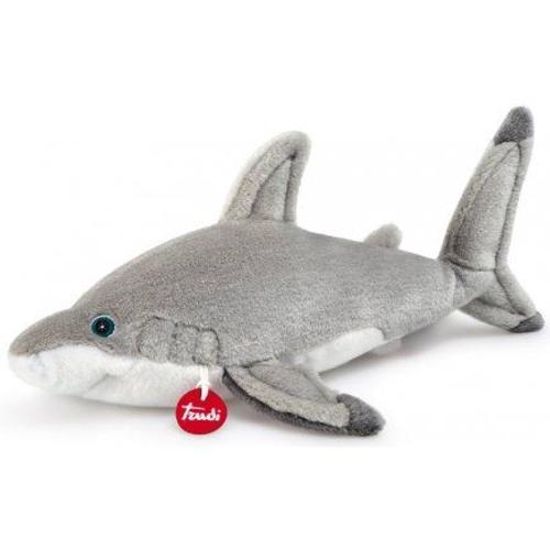 Peluche Requin Bleu 63cm - Peluche Licence Trudi - Animaux Aquatique