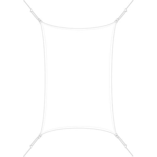 Voile D'ombrage Rectangle 3 X 4,5m