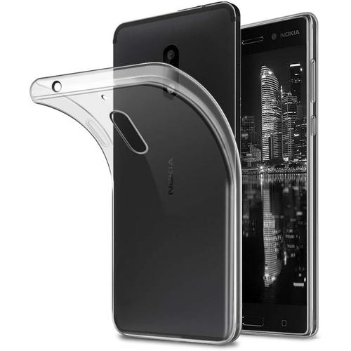 Étui En Silicone Pour Nokia 6 Affaire Claire Ultra Mince Léger Et Mince