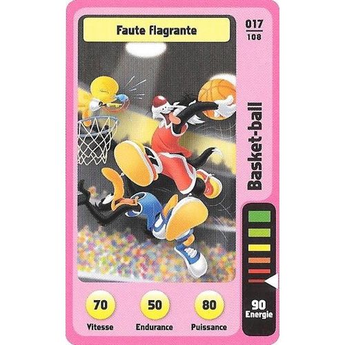 N° 017 /1068 La Fete Du Sport Auchan Basket-Ball Faute Flagrante