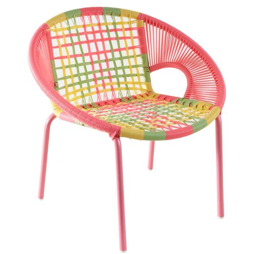 Fauteuil Enfant Multicolore En Polyrésine