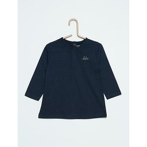 Tee-Shirt Avec Broderie  Kiabi