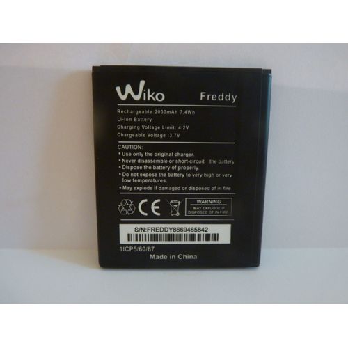 Batterie Wiko Freddy - Batterie D' Origine Wiko