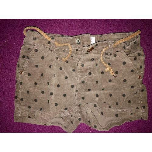 Short En Velours (Zara)
